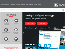 Tablet Screenshot of kramerav.com